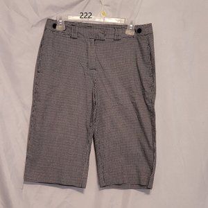 Ladies Cato Long Shorts Size 8 Hounds tooth